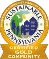 Sustainabile PA Gold Certified Community Badge