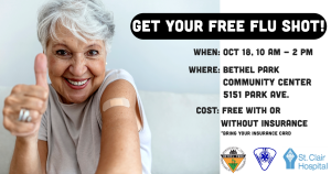 FREE annual flu shot @ Bethel Park Community Center | Bethel Park | Pennsylvania | United States