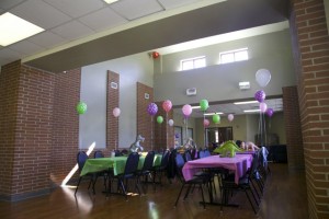 Classroom, birthday party